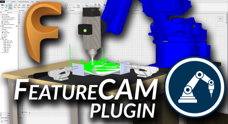 FeatureCAM插件RoboDK