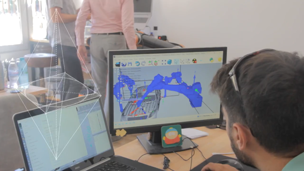RobCo SWAT使用RoboDK软件进行汽车喷漆模拟