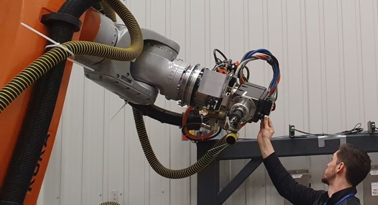 机器人的终端执行器校准