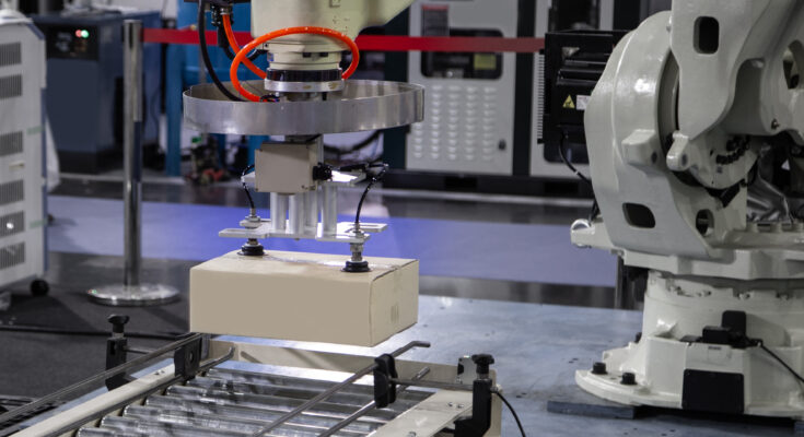 码垛机器人拣放