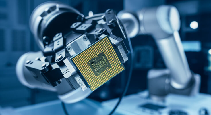 选择和放置机器人手臂