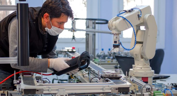 操作员用口罩编程